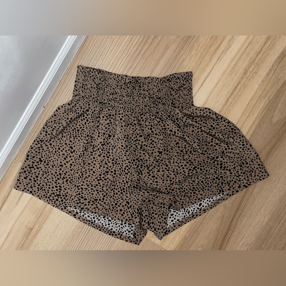 Leopard Print Women's Shorts